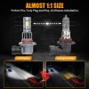 AUIMSOCO 10000K 4X LED Headlights High Low Light Bulbs For