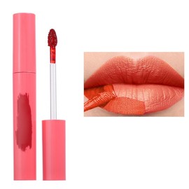 Allbestaye Peel Off Lip Stain Lip Tint, Matte Lip Gloss Long Lasting Waterproof Liquid Lipstick, Non-Stick Cup Lip Tint Tear-Off Lip Gloss Makeup 01#
