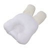 Baby Pillow Recessed Rabbit Ear Shaped 21.5cm Width Soft Breathable