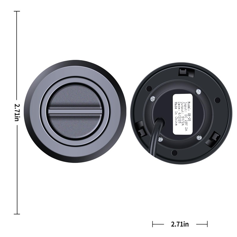 WDZP 2 Button 5 Pin Plug Recliner Chair Switch for