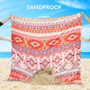 HIHOHO Beach Blanket, Sandproof Beach Mat, Waterproof Quick Drying Lightweight