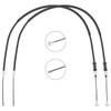 RIDEX 124C1182 Handbrake Cable Rear Left Right 1390/1075 mm
