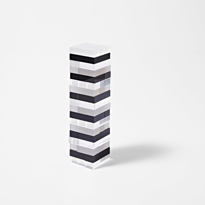 Sunnylife Lucite Acrylic Jumbling Tower - Holiday Edition