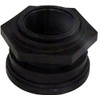 1-1/4" NPT Polypropylene Bulkhead Fitting with Viton Gasket