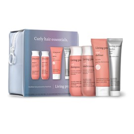 Living Proof Curly Hair Essentials Kit - Travel Size Curl Shampoo, Conditioner, Definer and Pefect hair Day Gloss Treatment ($66 value) | Living proof