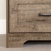 South Shore Prairie 2-Drawer Nightstand, Weathered Oak