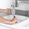 Beldray Deep Dish Handheld Washing Up Brush, Soft Rubber Bristles