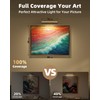 EZVALO Picture Light for Wall, 4800mAh Rechargeable Wireless Remote, 16in