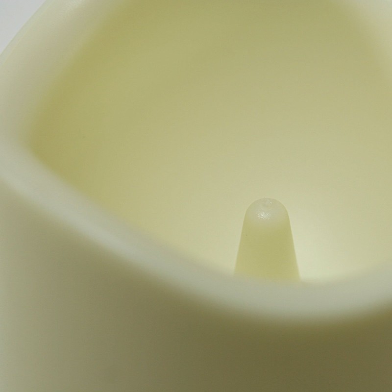 LED-Leuchtkerze aus Kunststoff, flackernd