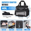 INSMEER Soft Cooler with Hard Shell & 4 Cup Holders