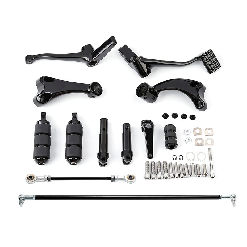 TCT-MT Forward Controls Foot Pegs Levers Linkages Fit for Harley