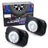 iJDMTOY Xenon White 12-LED Surface Flush Mount LED Lighting Kit