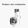ORARTMM Shower Head Holder with Suction Cup, 360° Rotatable, Double