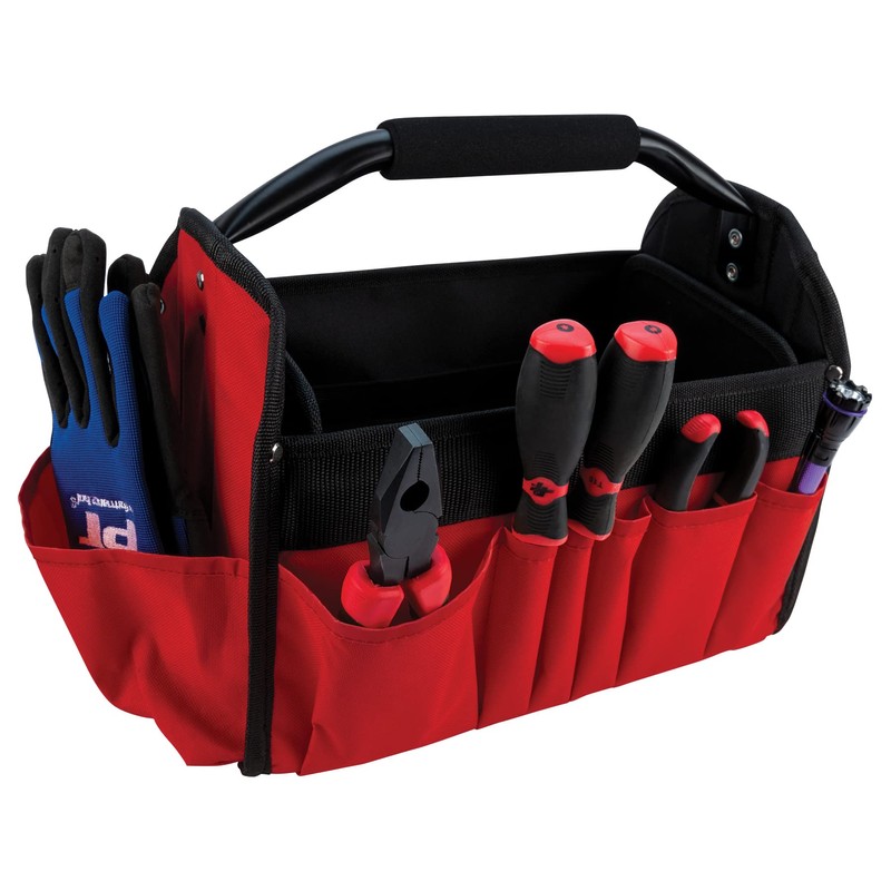 Performance Tool W88976 Durable Polyester Fabric Tool Bag with 14