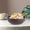 Cabilock Natural Coconut Bowl Shell Bowls Key Bowl for Entryway