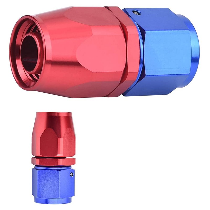 CENPEK 2 Pack 6AN Swivel Hose End Fitting Straight for