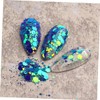 Vaguelly Iridescent Nail Art Glitter Powder Shimmering Sequin Pigment for