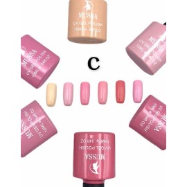 Gama Gel Uv Esmalte Semipermanente 6 Piezas - Elegir Gama                                                                                             
