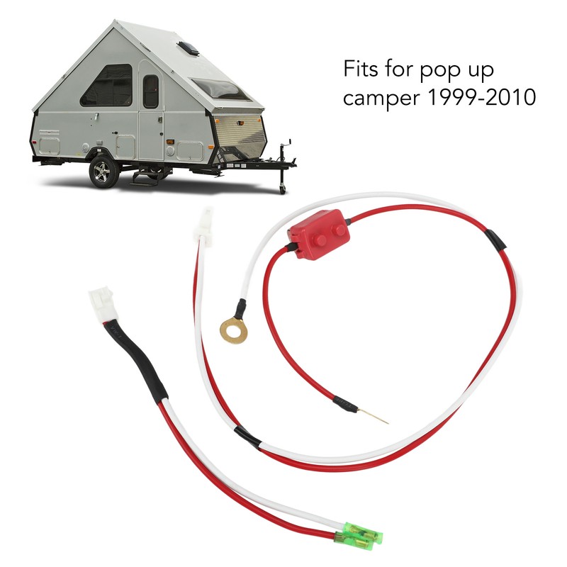 2 Pcs Battery Wiring Harness 4749A5531 Camper Battery Harness with