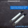 Light Blue 2x Suspa Shock Absorbers 4500826 4151285 Miele Washing