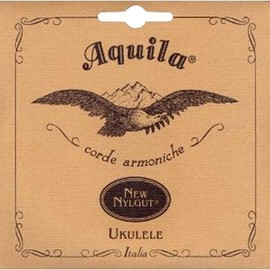 Aquila New Nylgut 21U Ukulele Set Strings for Baritone Low-D (3rd/4th Winding) AQ-B4W