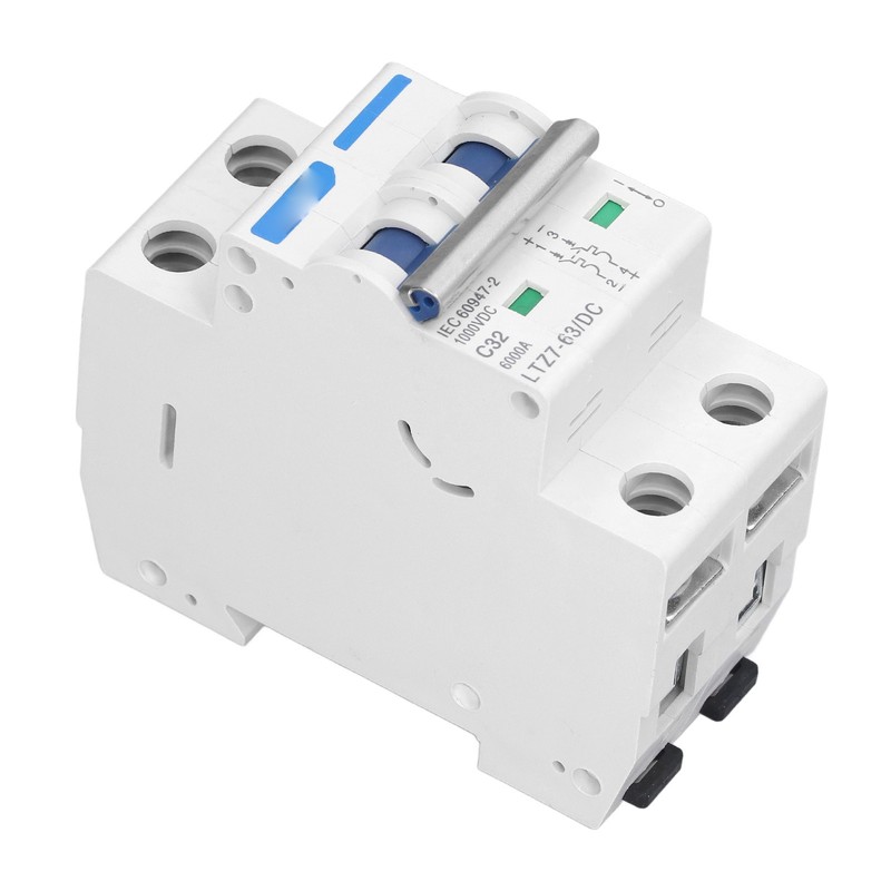DC Miniature Circuit Breaker 2 Pole 1000V 32A DIN Rail