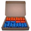 SKIR'CO (Pack of 20) Construction Plugs 1/2 Inch, Red and