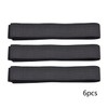 6 Pcs Black Elastic Bands Wig Accessories for Making Wigs