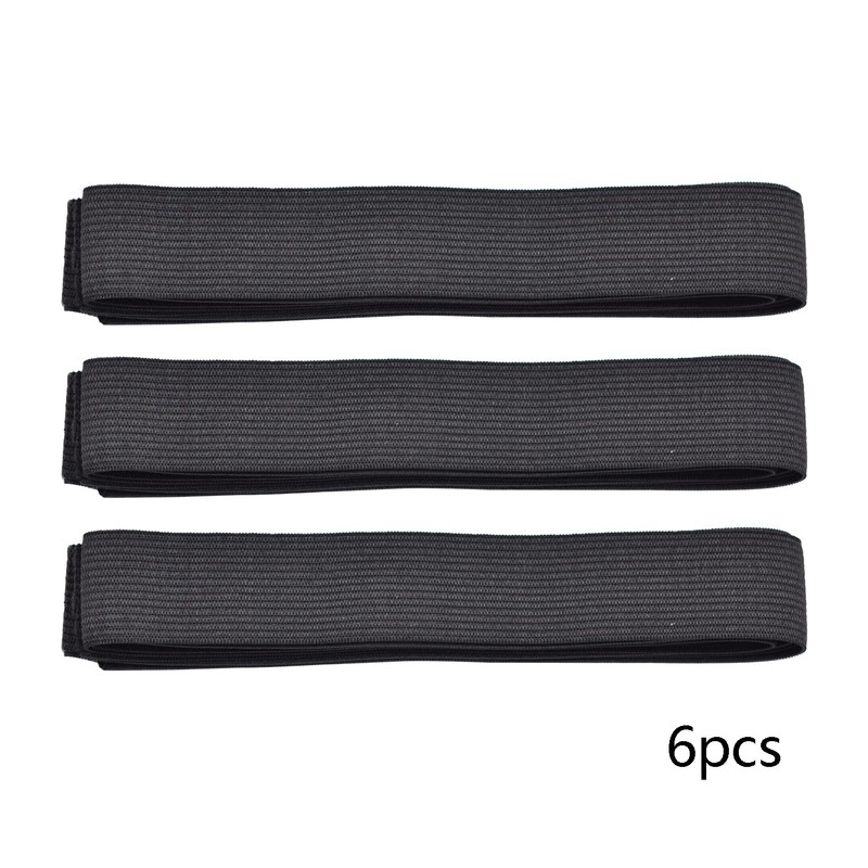 6 Pcs Black Elastic Bands Wig Accessories for Making Wigs