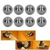100 Sets Mushroom Rivet 12mm High Hardness Anti Rust Round