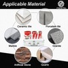 Diamond Core Drill Bit Set - FOCSTOL 12pcs (6/8/10/20/25/35/50/68/100mm+20mm Finger