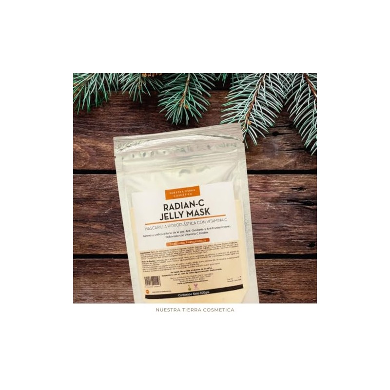 Radian-C Mascarilla Hidro-Plastica con Vitamina C estable Ilumina y unifica