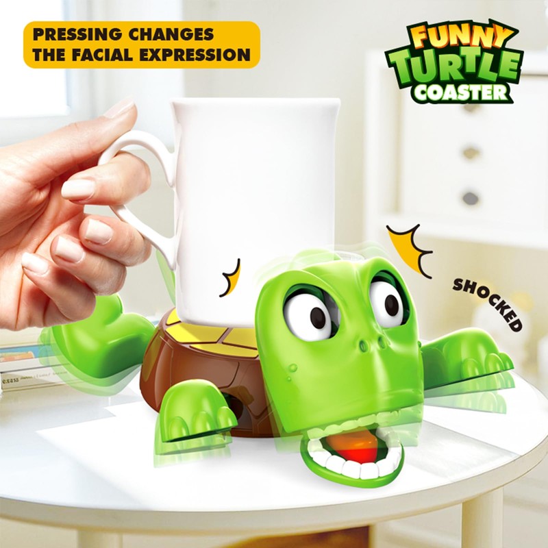 Tikapo Super Fun Gravity - Powered Turtle Coasters Sea Turtle