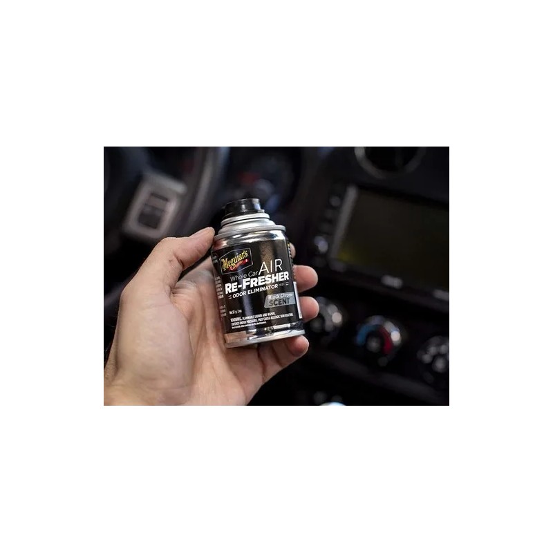 Meguiars Air Refresher Eliminador Olor Cromo Negro G181302