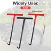 3 Pcs Brake Spring Hook Puller Tool T Shaped Handle