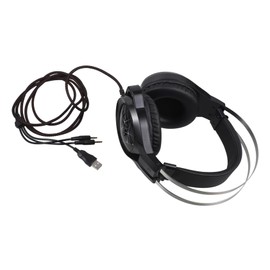 Operitacx 1 Stück Gaming Headset mit Mikrofon für Pc Kabelgebunden Luminous Design Over Ear Komfortable Ohrpolster Hochpräziser Sound für Lange Gaming Sessions Schwarz