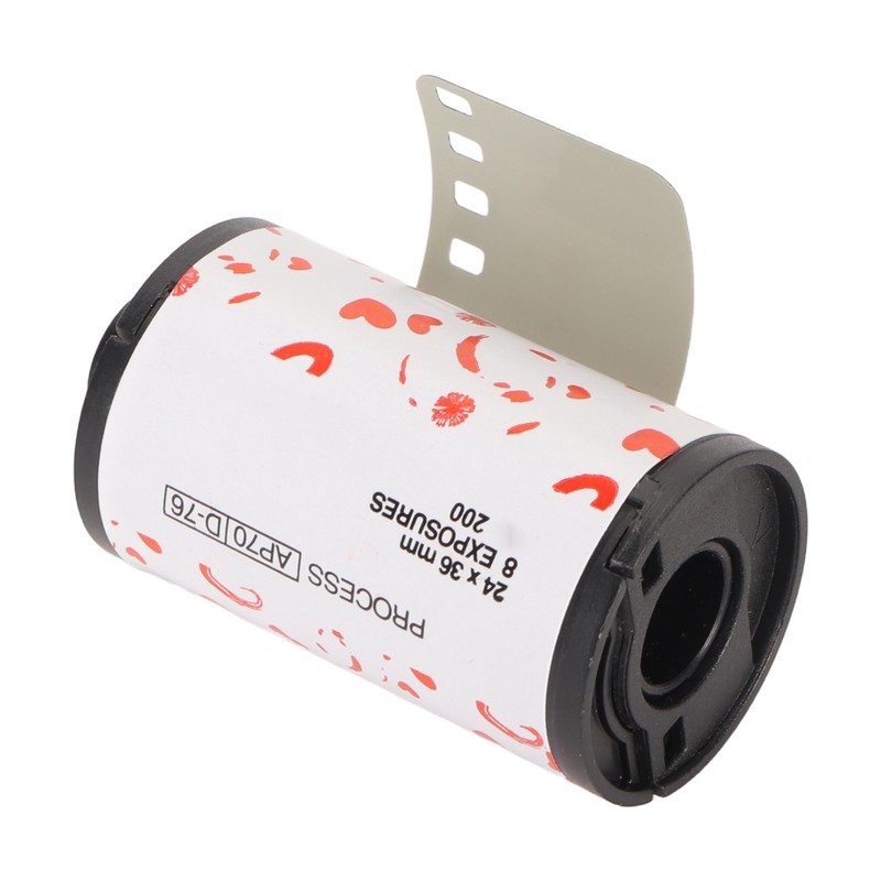 8 Sheet 35mm Black and White Film ISO 200 High