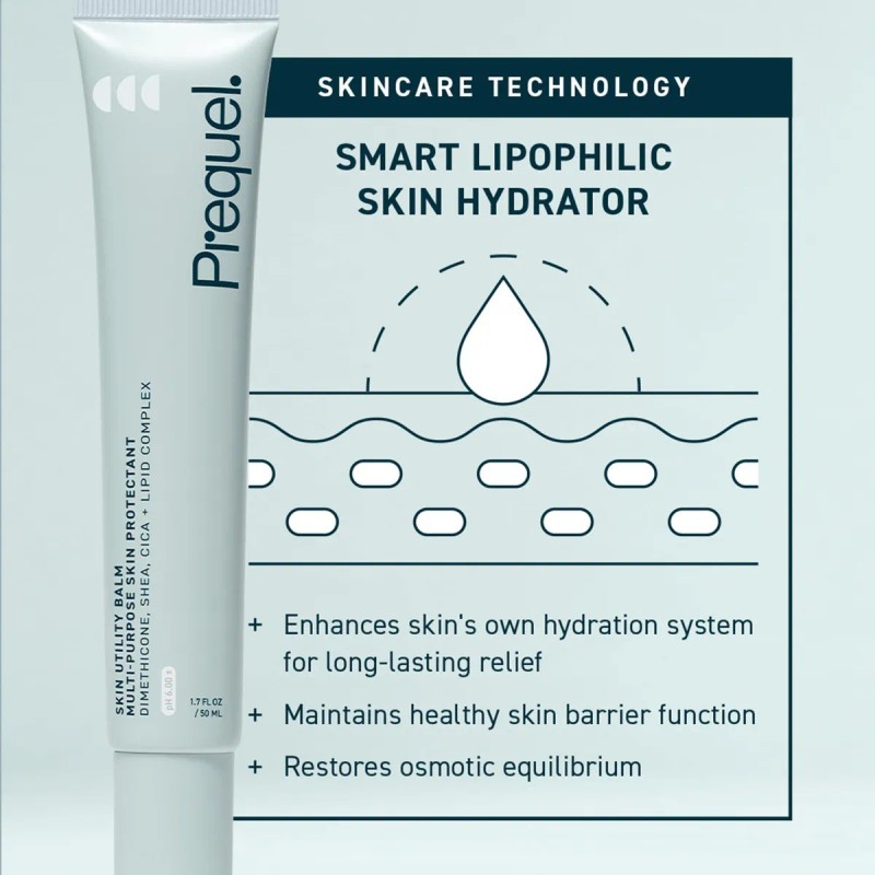 Prequel Bálsamo Protector Crema Facial Utilitario Piel Sana