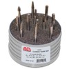 ALFA Tools B71287 12pc Carbide Burr Set Single Cut