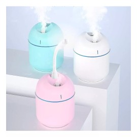 Veraly Difusor Aceite Esencial Humidificador Aire Usb Aromaterapia Color Blanco
