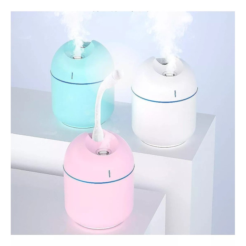 Veraly Difusor Aceite Esencial Humidificador Aire Usb Aromaterapia Color Blanco