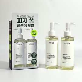 Anua Houttuynia cordata Pore Control Cleansing Oil 200ml 1+1 plan / 아누아 어성초 포어 컨트롤 클렌징 오일 200ml 1+1 기획