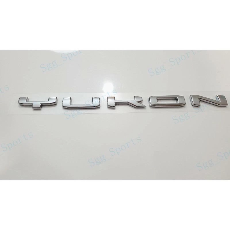 GMC 1PC GMC 2021-2023 Yukon Yukon XL Rear Tailgate Chrome