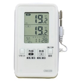 Cresel AP-09W Digital IN-OUT Thermometer Splashproof