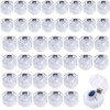 Clear Crystal Ring Gift Box With Foam Insert - 30Pcs