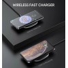 AUKEY Wireless Charger Qi Certified, Fast Wireless Charging Pad with