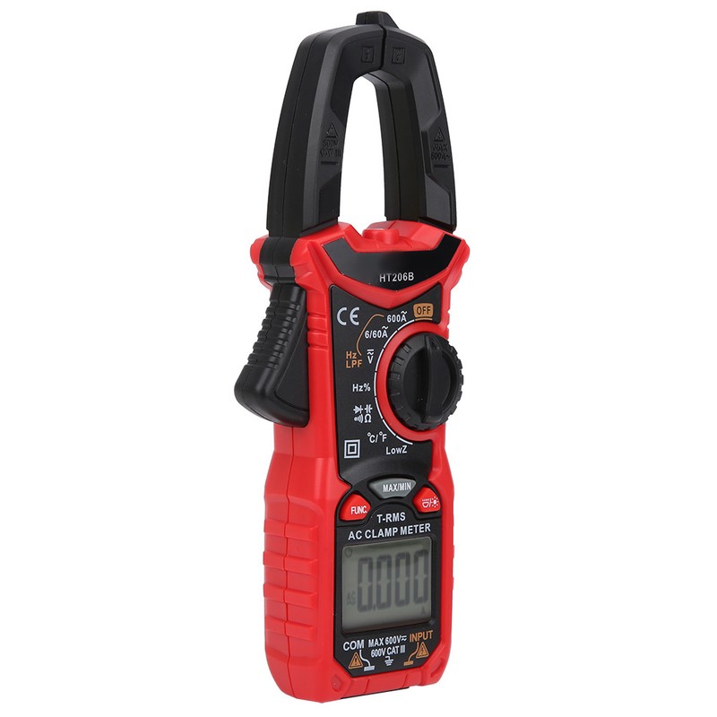 Digital Clamp Multimeter Accurate Voltage Current Tester Electrician Repair Tool