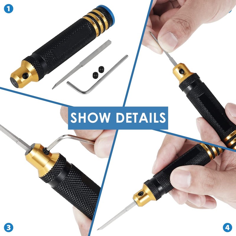Alongen Model Chisel,Model Scribers Resin Cutting Tool Craping Line Scraping