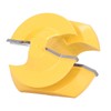 3PCS 1/2in Shank Router Bit 45 Degree Glue Joint Lock