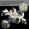 SAIPOM Bridal Pearl Hair Comb,Bridal Hair Accessories Wedding Hair Accessories,Handmade